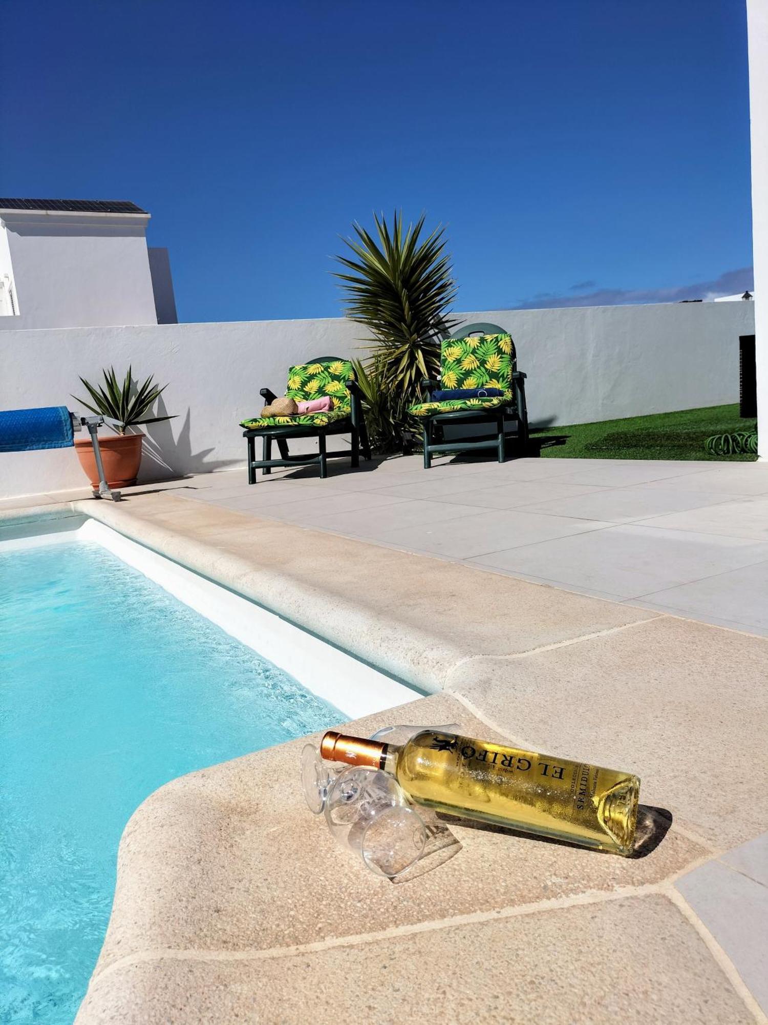 Lovely Villa Agua & Fuego,Heated Pool Playa Blanca  Eksteriør bilde