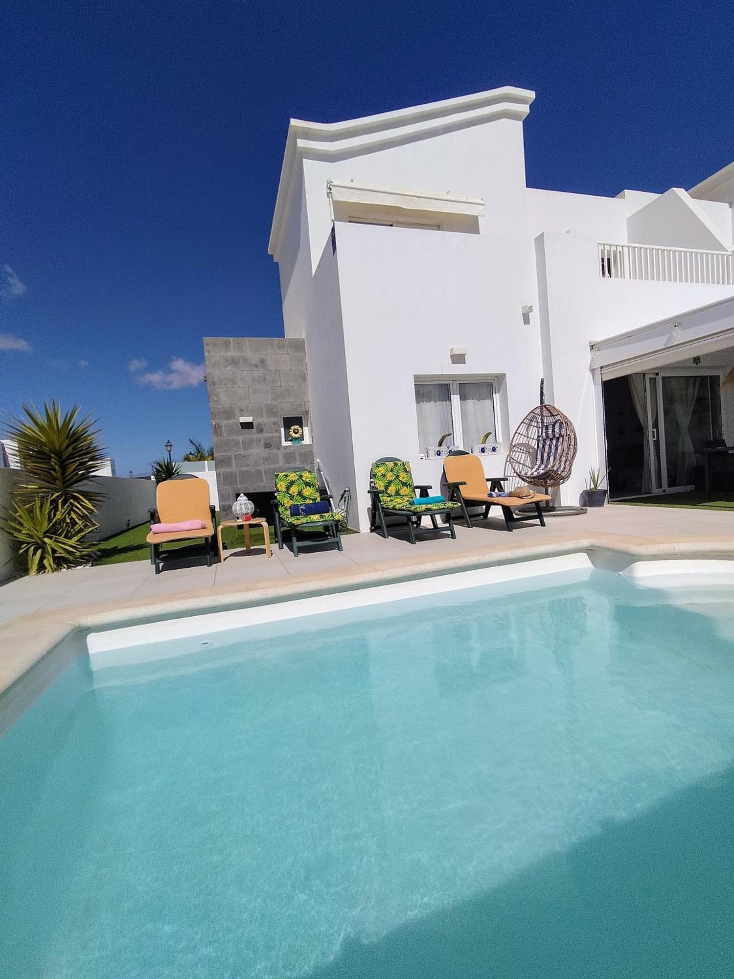 Lovely Villa Agua & Fuego,Heated Pool Playa Blanca  Eksteriør bilde