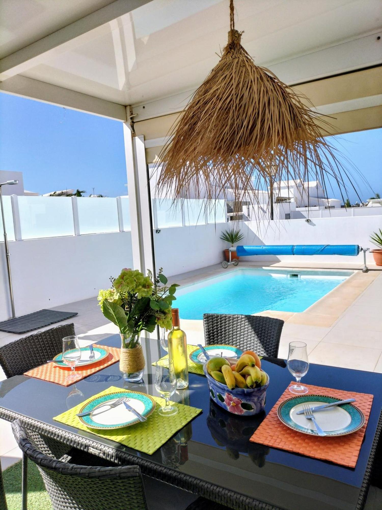 Lovely Villa Agua & Fuego,Heated Pool Playa Blanca  Eksteriør bilde