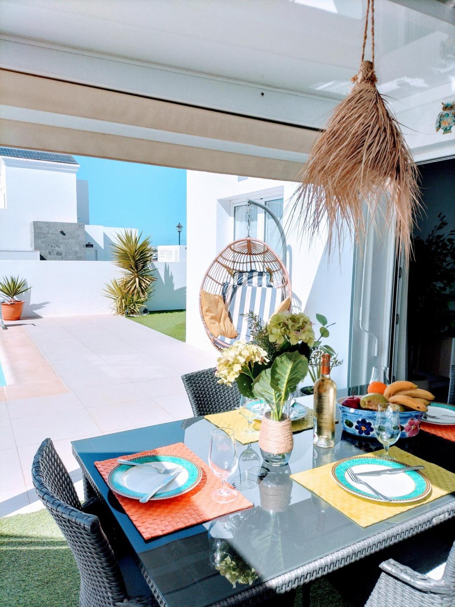 Lovely Villa Agua & Fuego,Heated Pool Playa Blanca  Eksteriør bilde